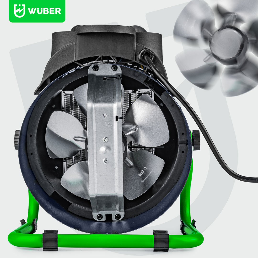 Wuber električni grijač 2KW