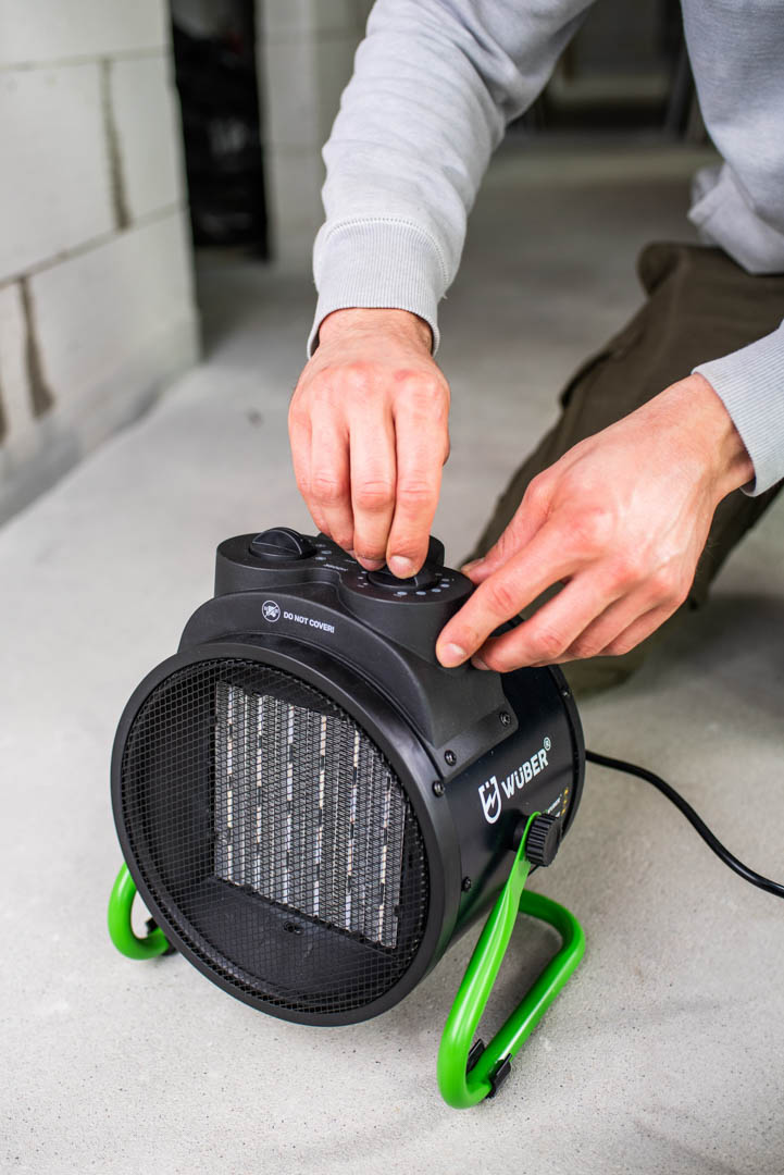 Wuber električni grijač 2KW