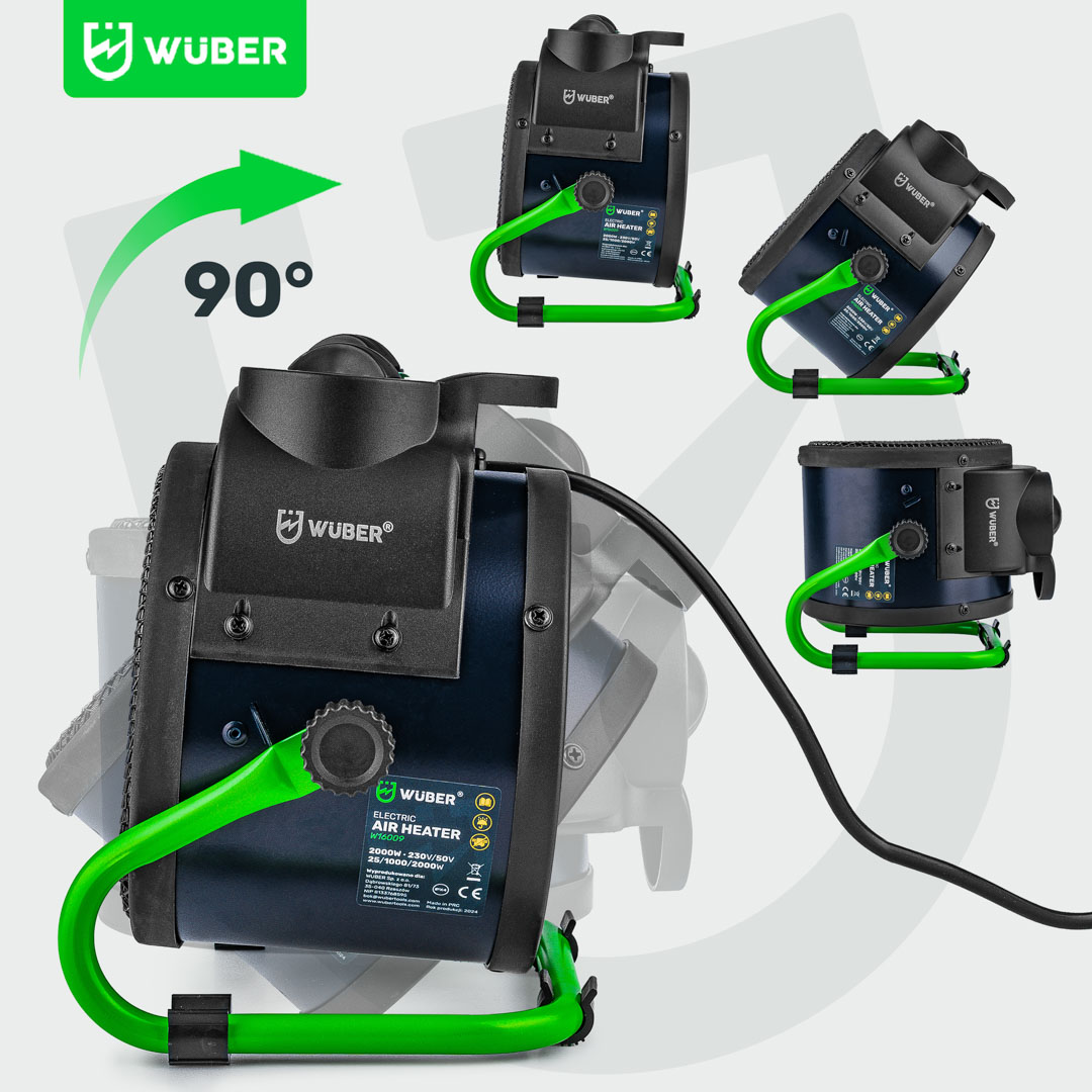 Wuber električni grijač 2KW
